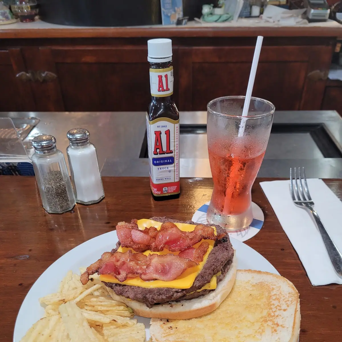 Bacon Double Cheeseburger
