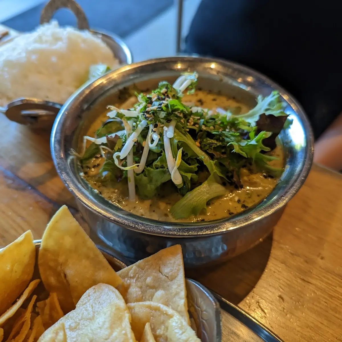 Grilled Vegetable Coconut Green Curry