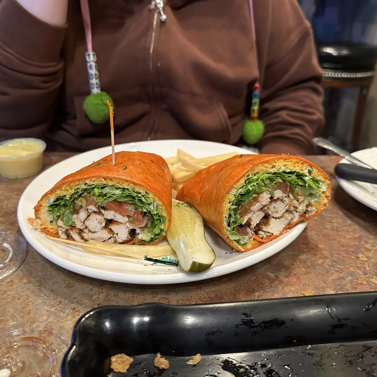 Cajun Chicken Wrap