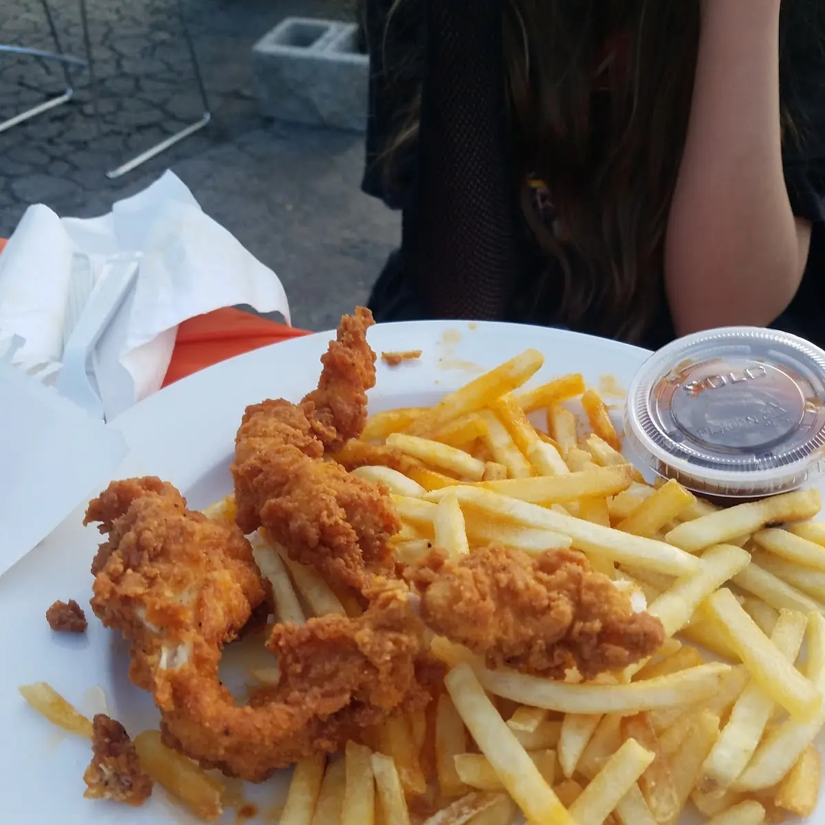 Chicken Strips and Fries