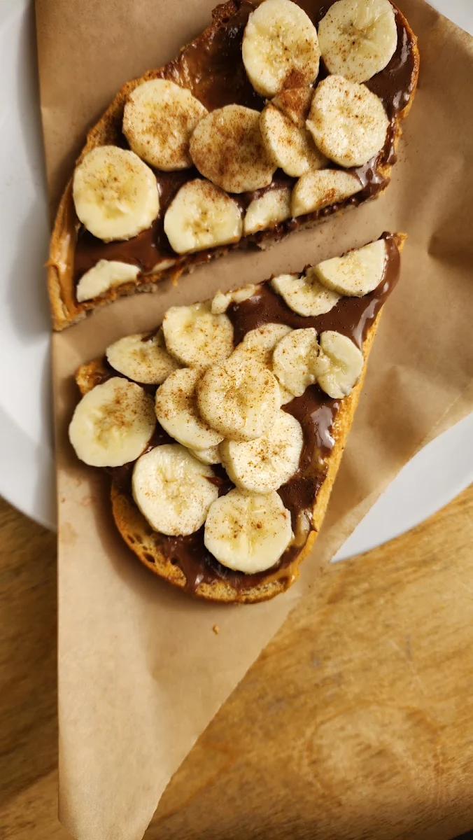 Peanut Butter Nutella Toast