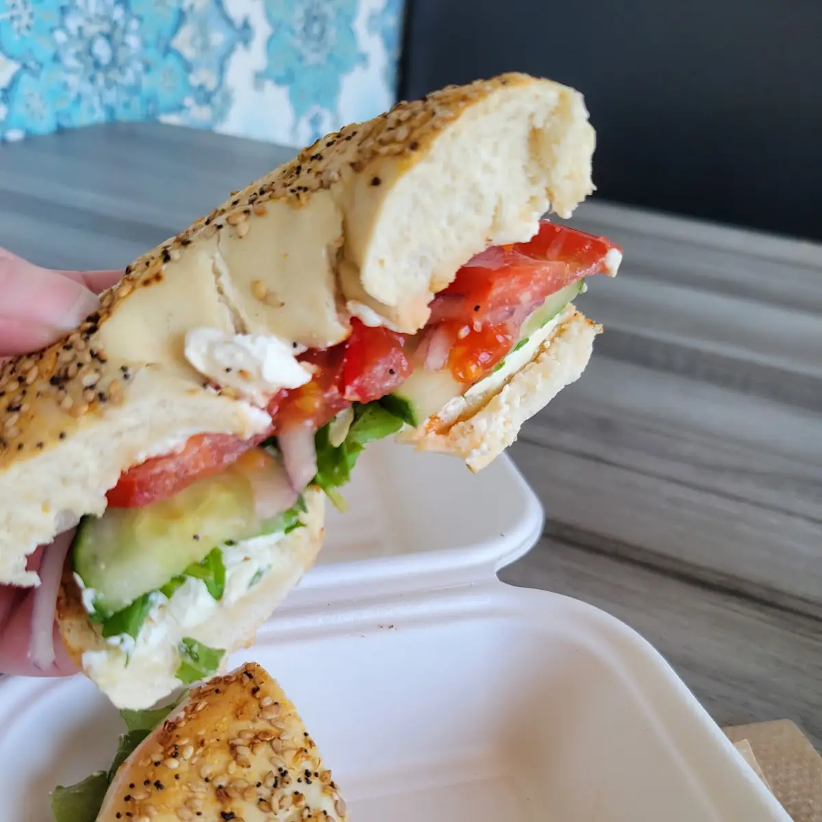 Veg Out Bagel