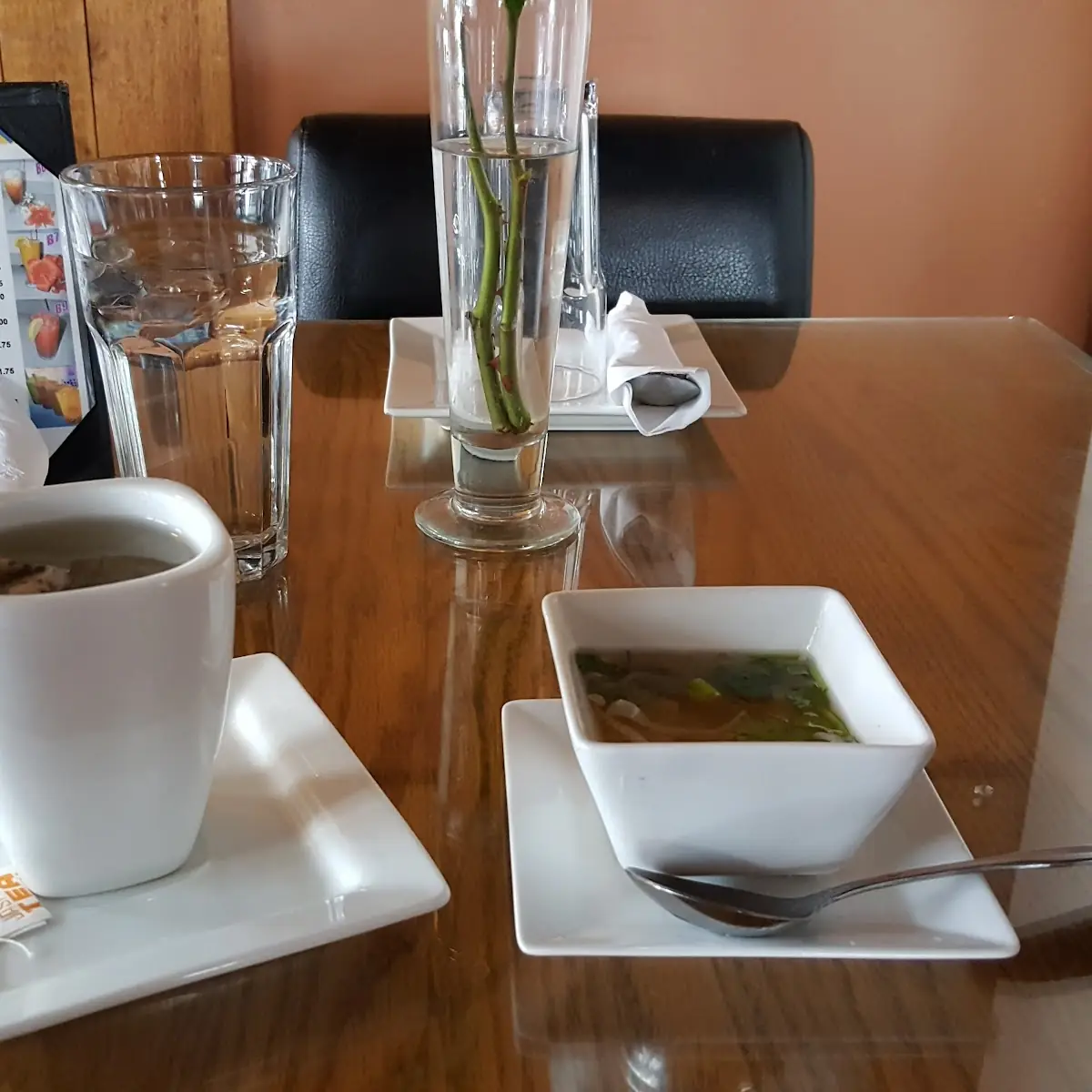 Miso Soup and Tea