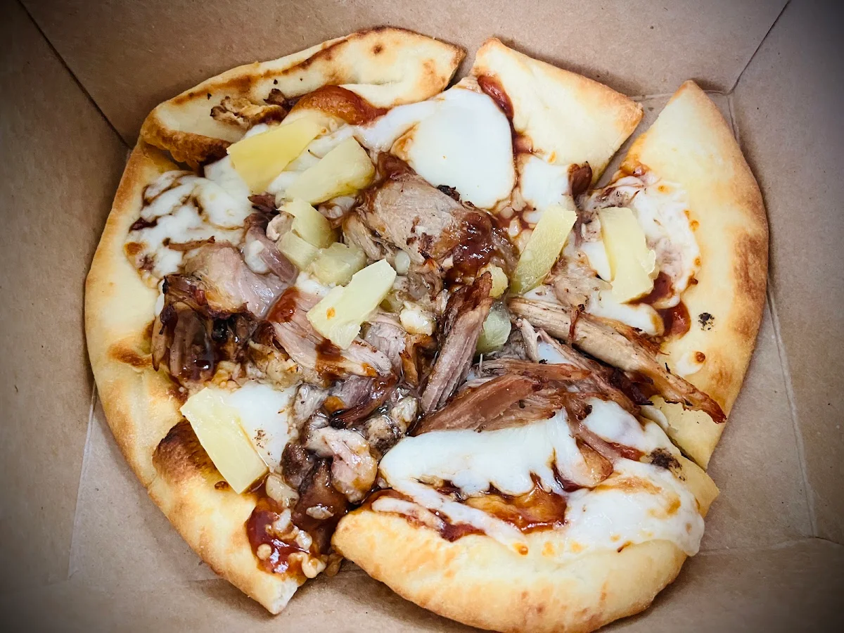 BBQ Flat Bread Pizza