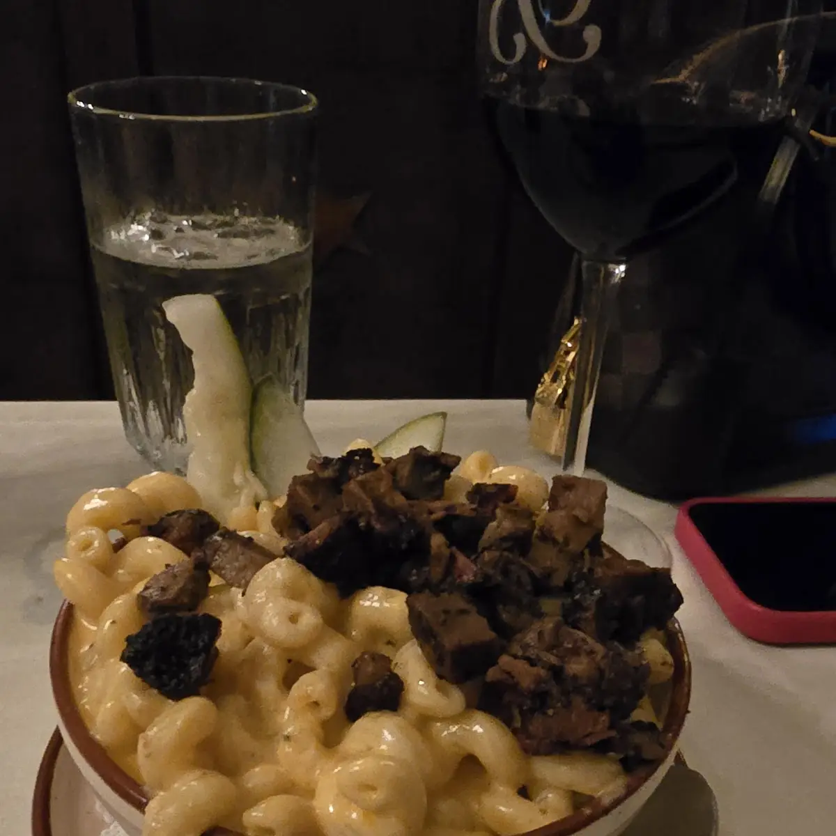 Mac and Cheese with Brisket