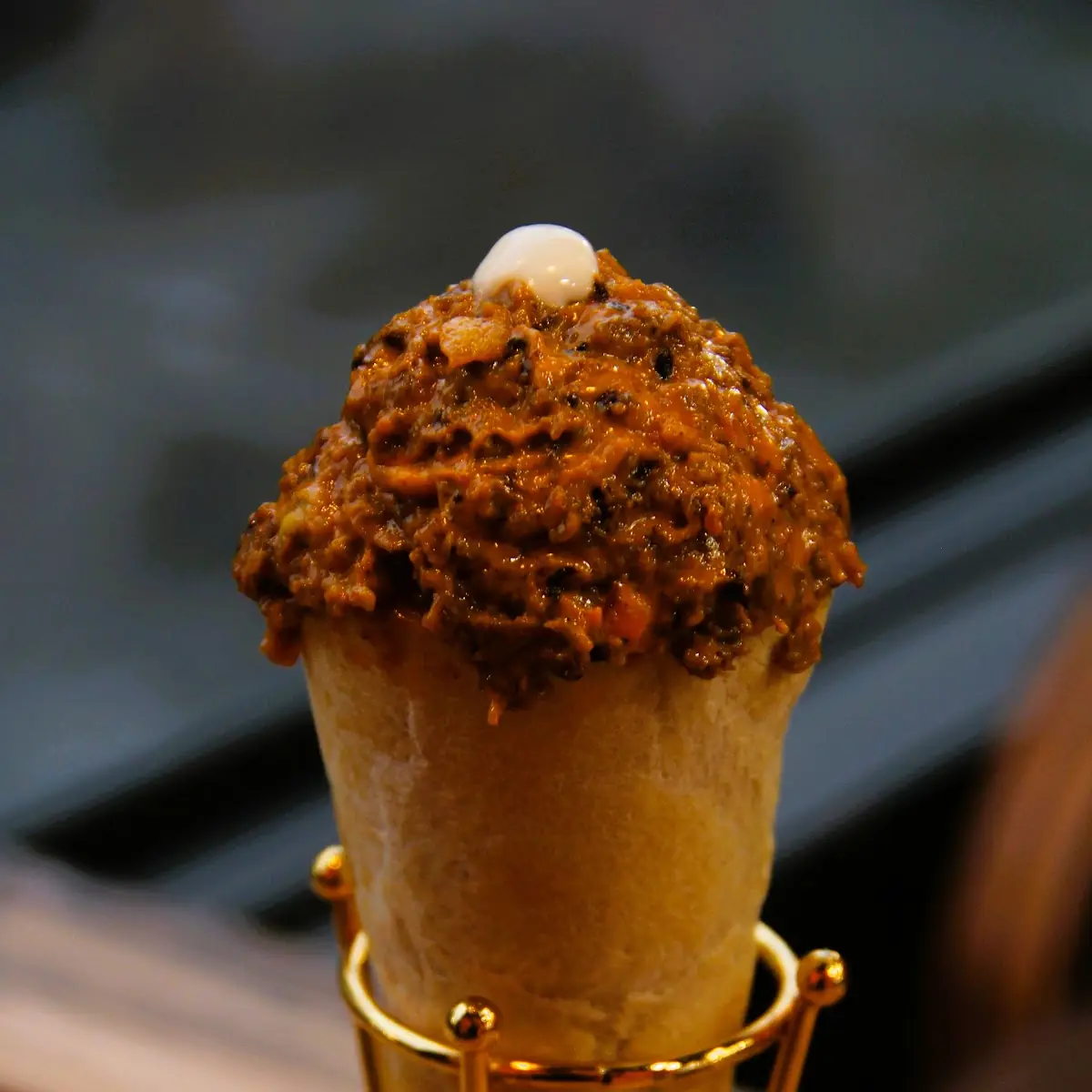 Beef Roll Shawarma (Spinach Bread)