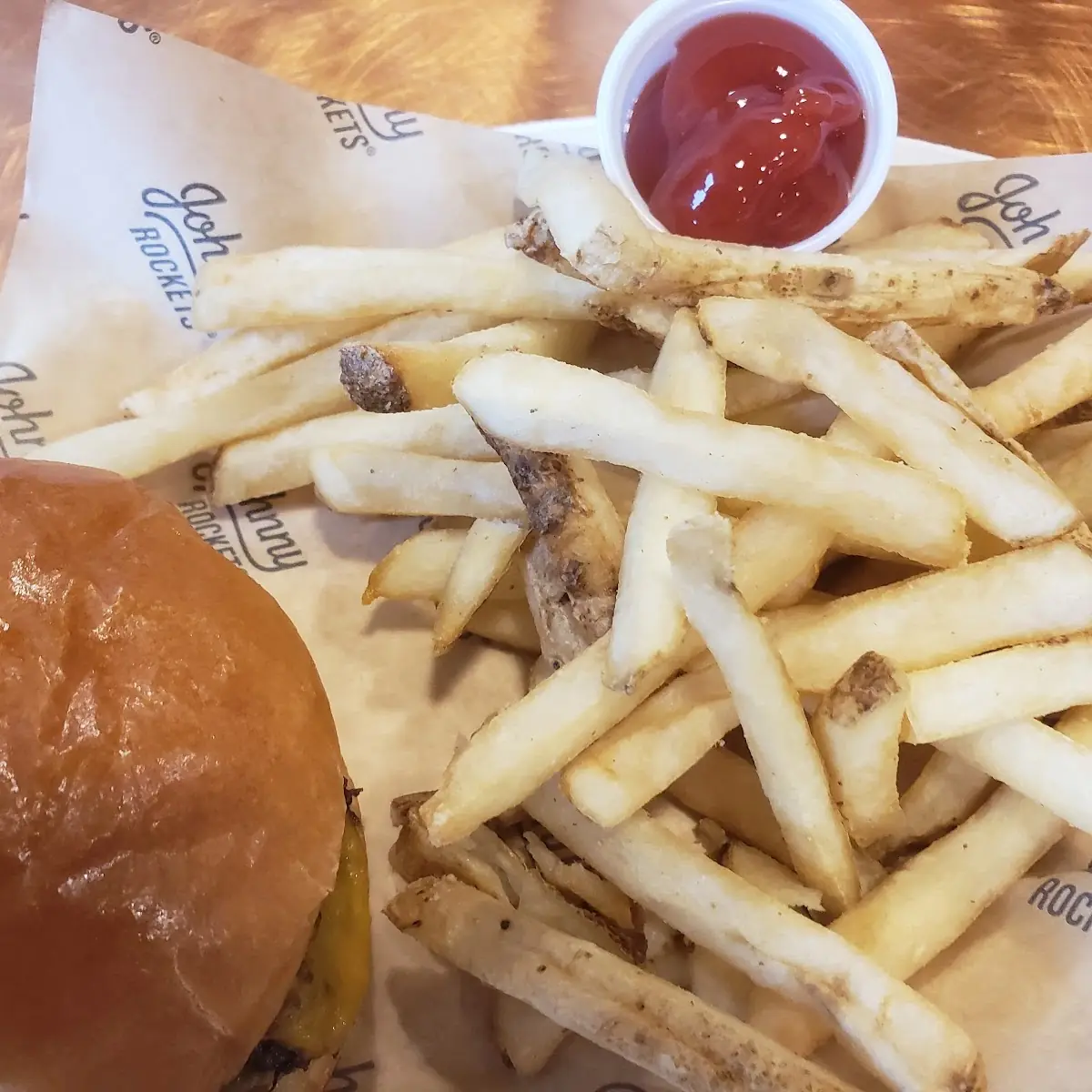 Burger and Fries