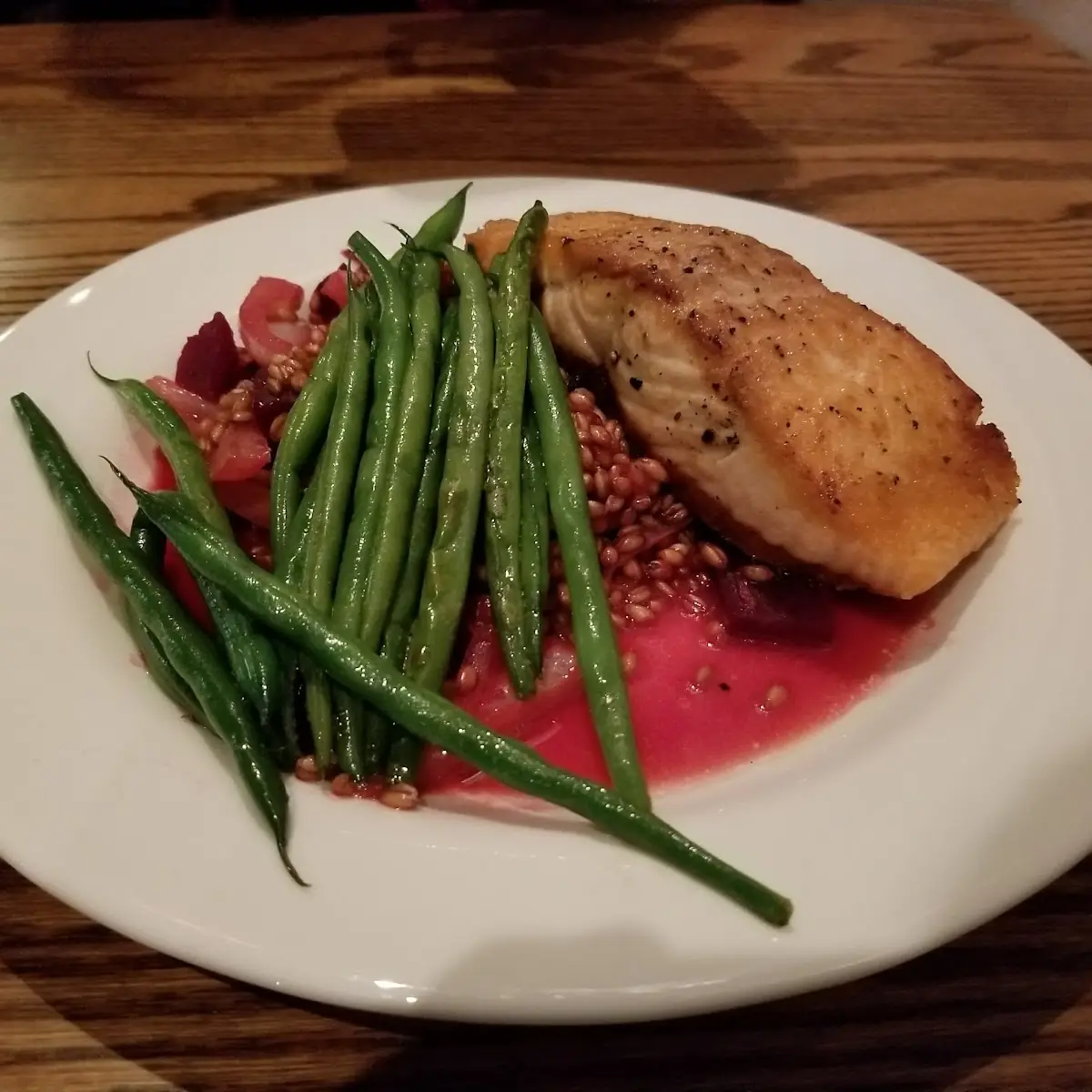 Orange and Sage Glazed Salmon