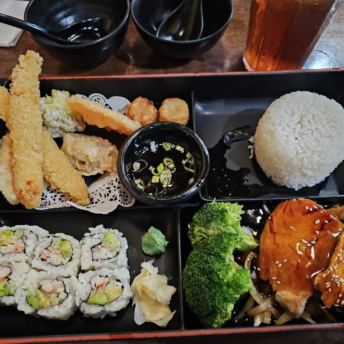 Teriyaki Salmon Bento Box