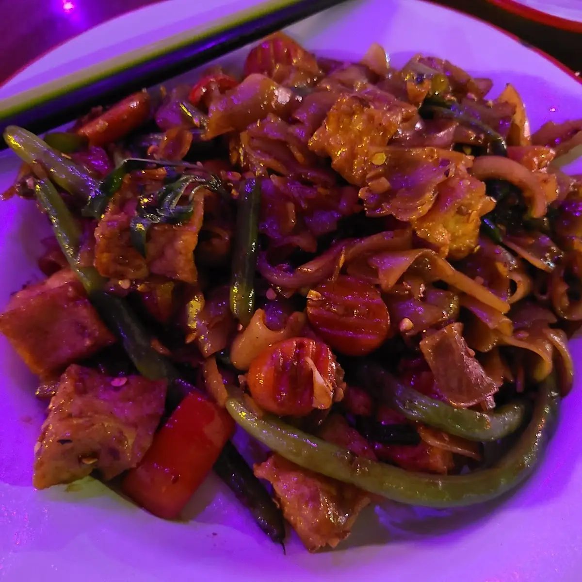Drunken Noodles Tofu