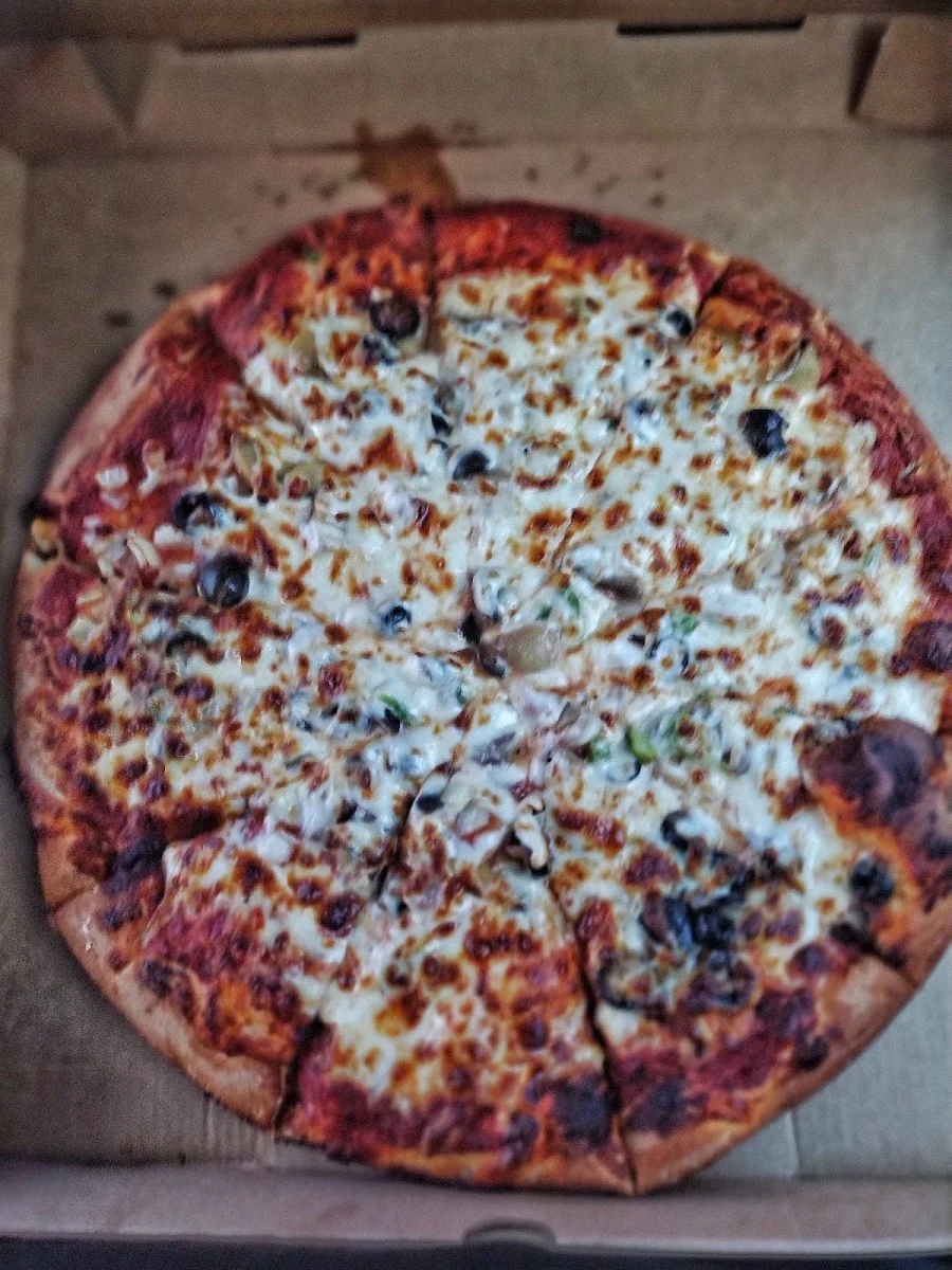 Pepperoni and Mushroom Pizza