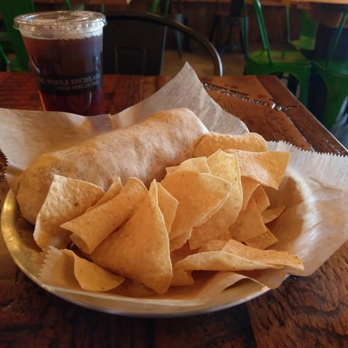 Chips & Salsa Queso & Chips