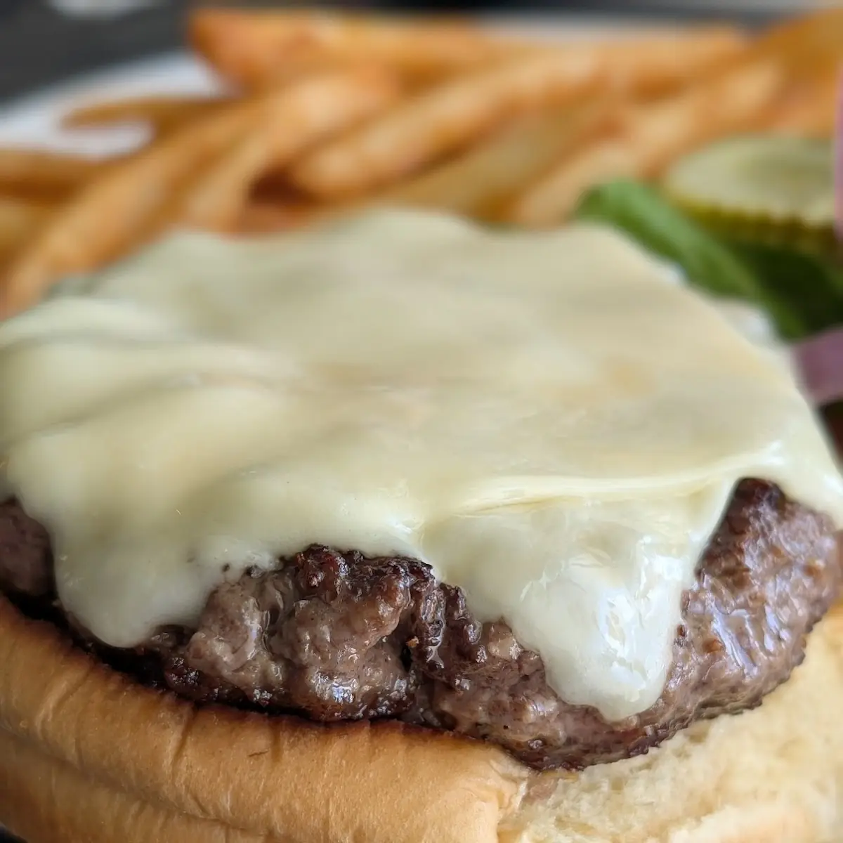 Mushroom Swiss Burger