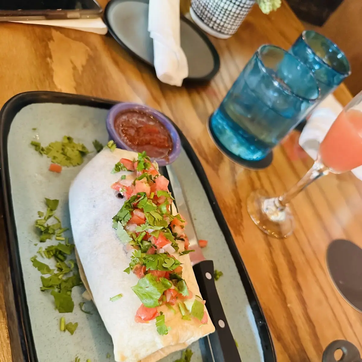 Veggie Lone Star Burrito
