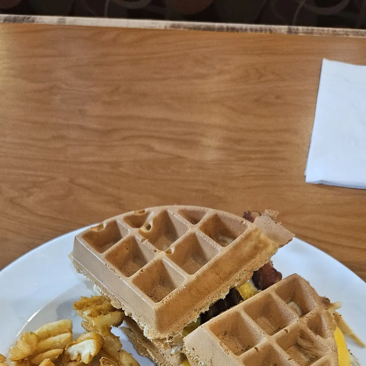 Waffle & Chicken Strips
