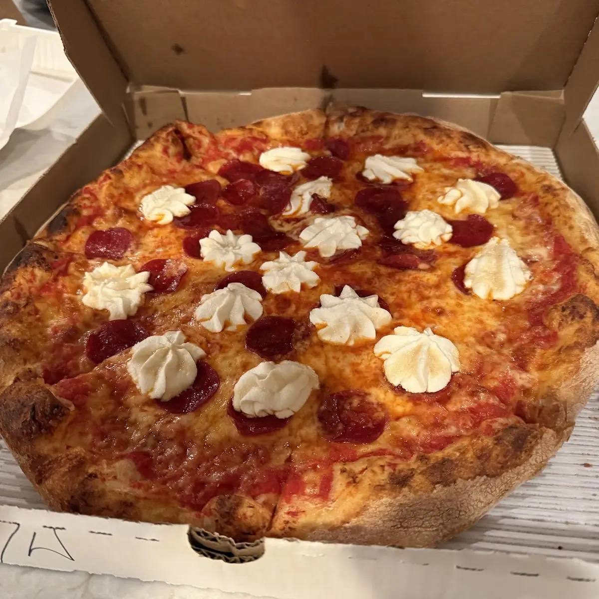 Hot Honey Pepperoni Pizza