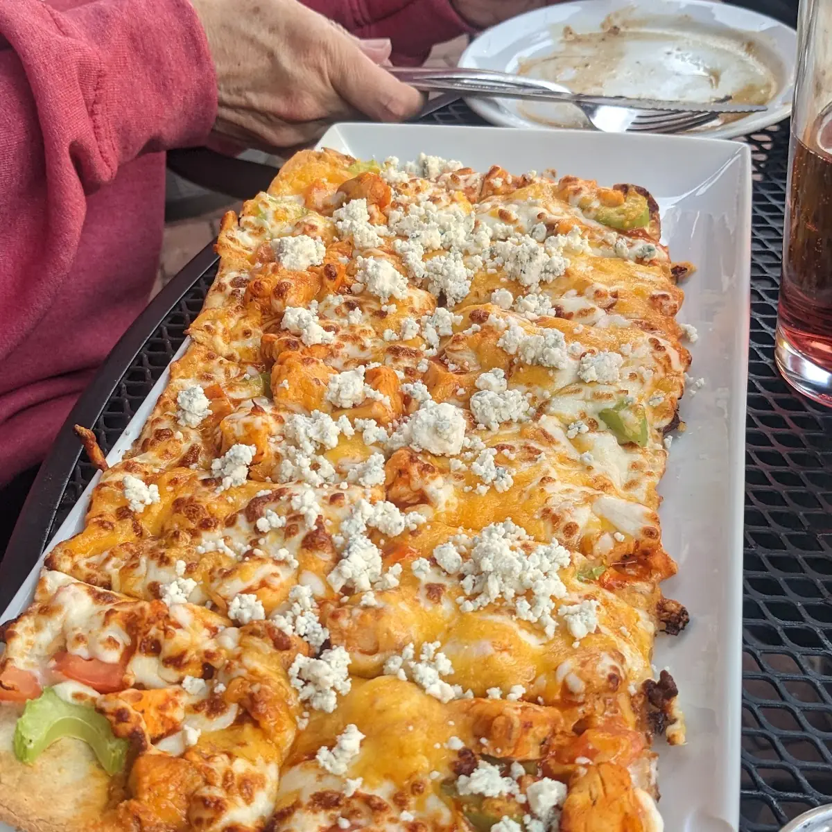 Buffalo Chicken Flatbread