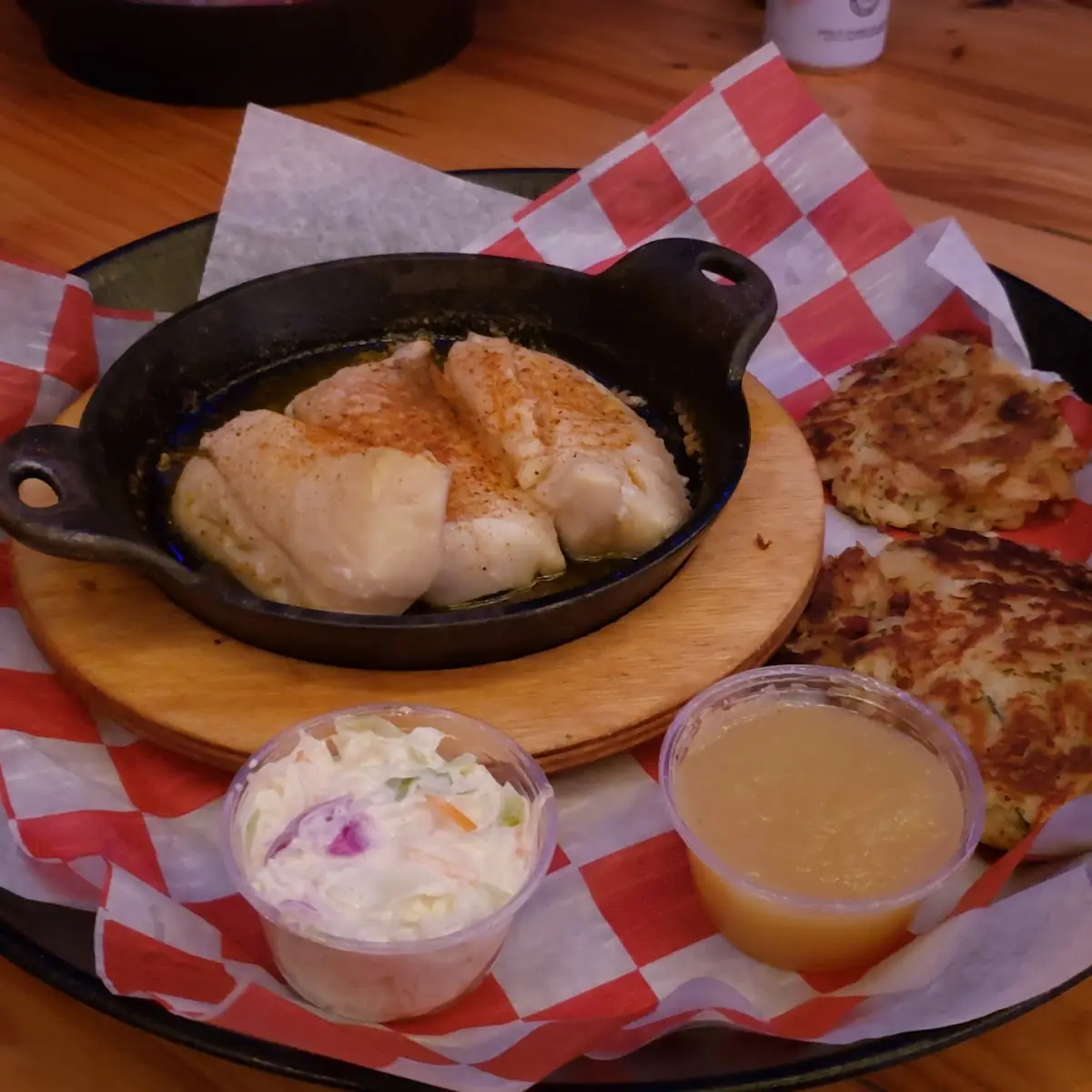 Cast Iron Baked Haddock