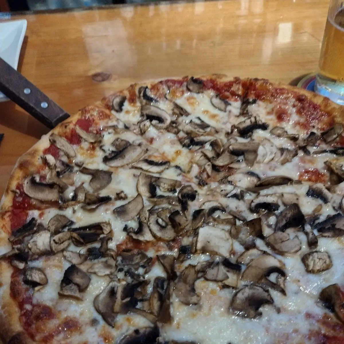 Mushroom Pizza