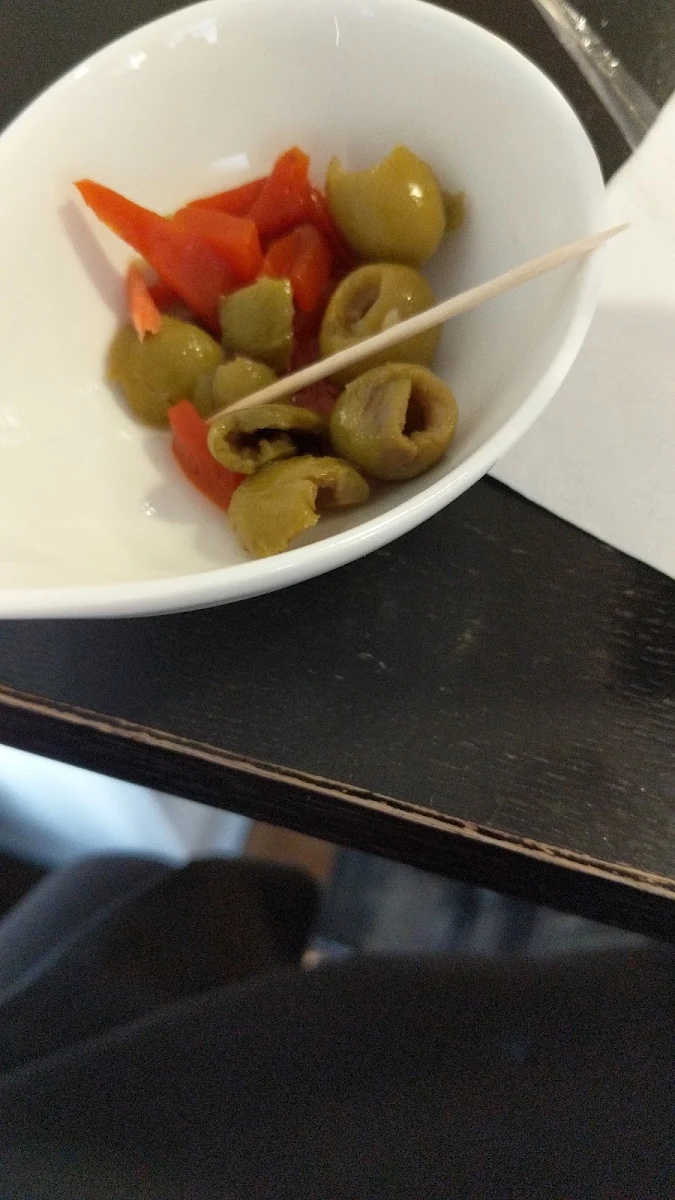 Olives from Salad Bar