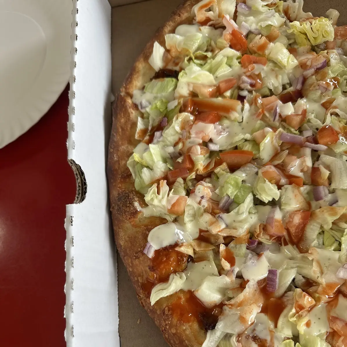 Hot Honey Chicken Pizza