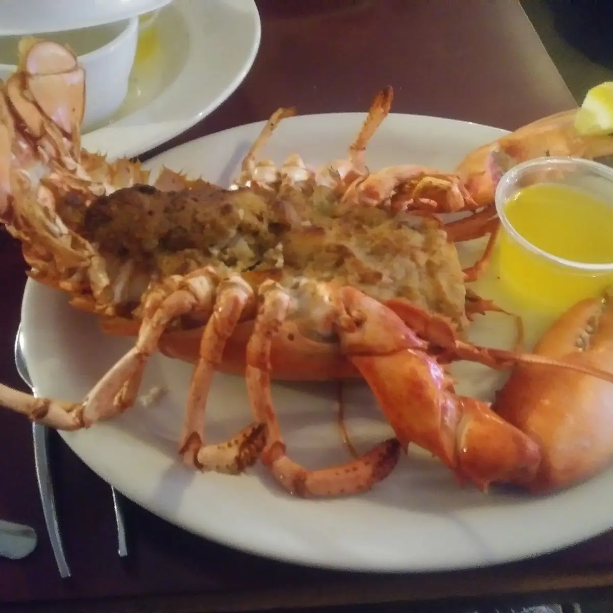 Baked Stuffed Lobster