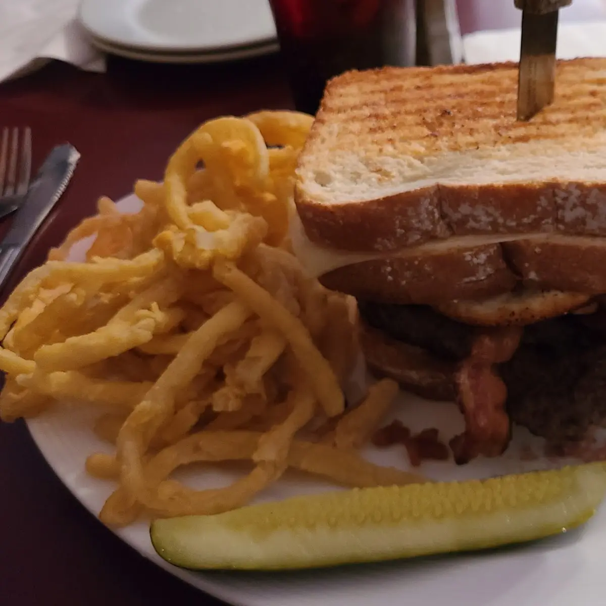 Grilled Cheese Burger