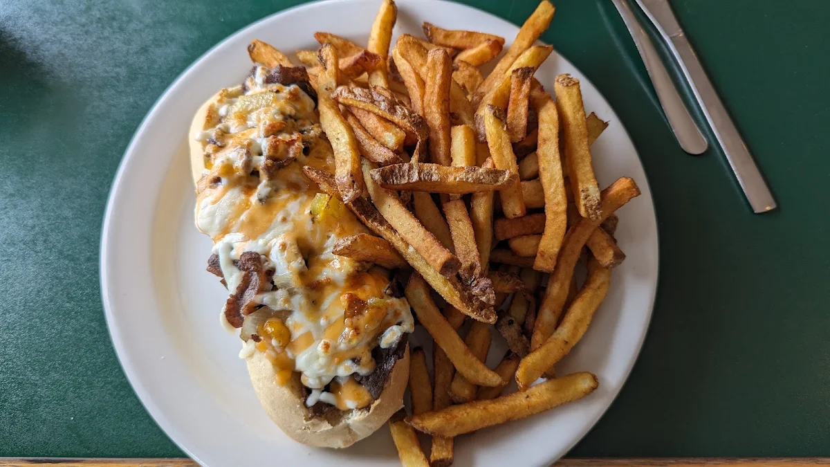 Philly Cheese Steak, The Bridge Restaurant & Bar