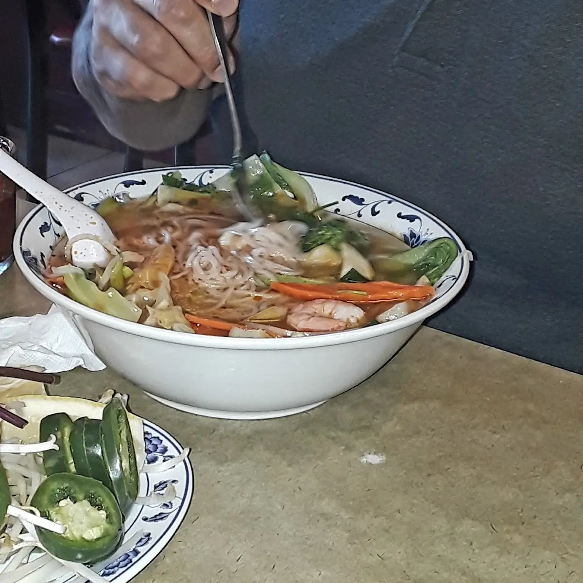 Shrimp Noodle Soup