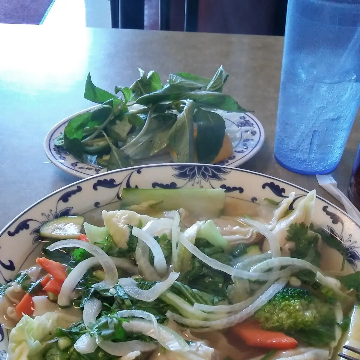 Vegetable Wonton Soup