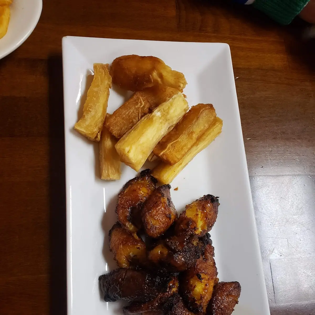 Yuca Frita Y Maduras