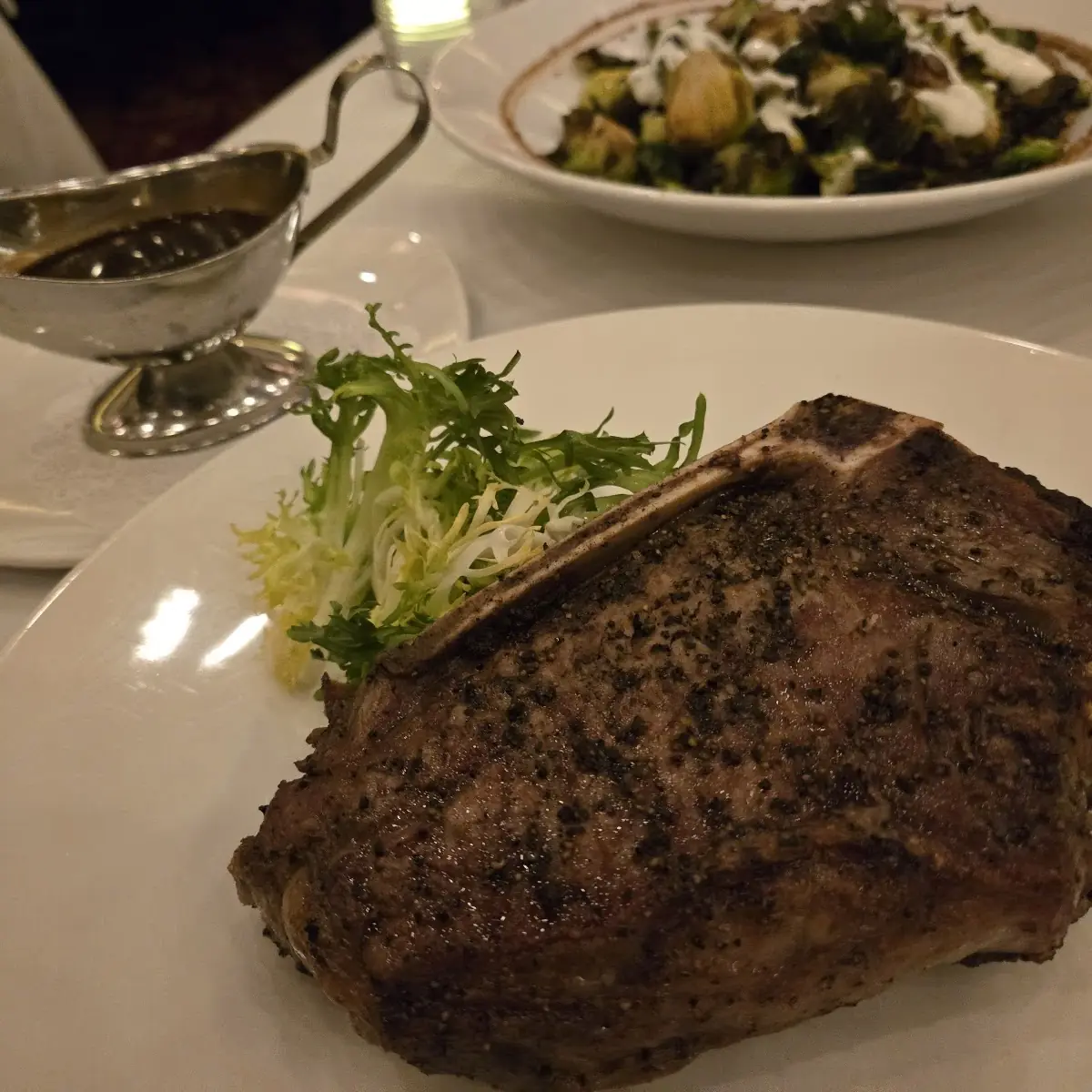 Bone in Dry Aged Ribeye Medium