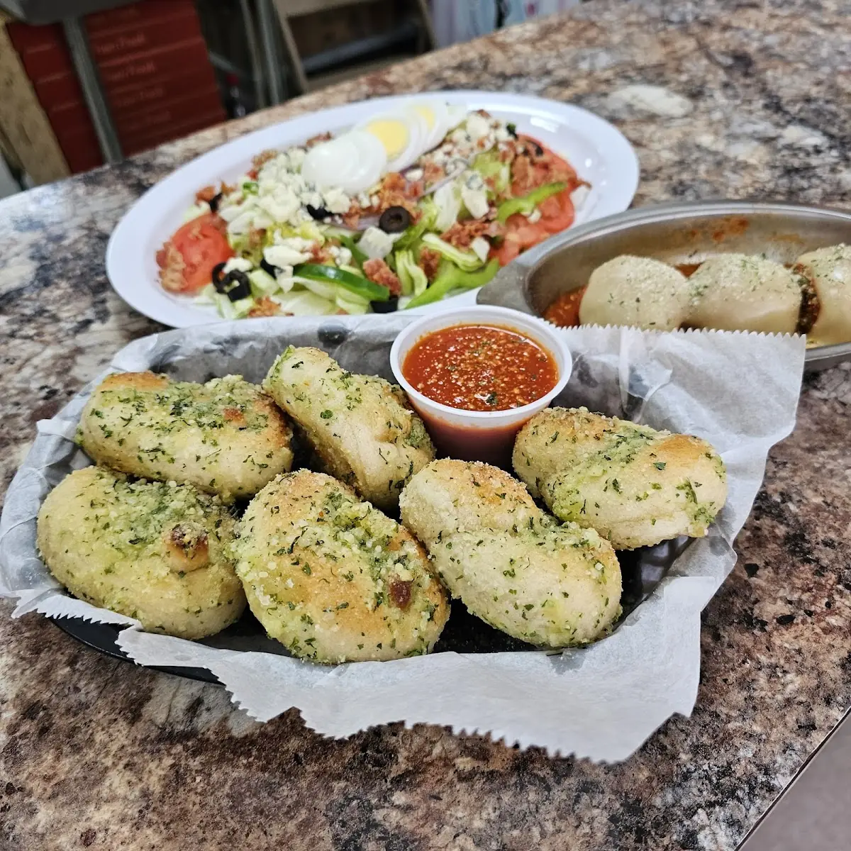Garlic Knots Half Tray