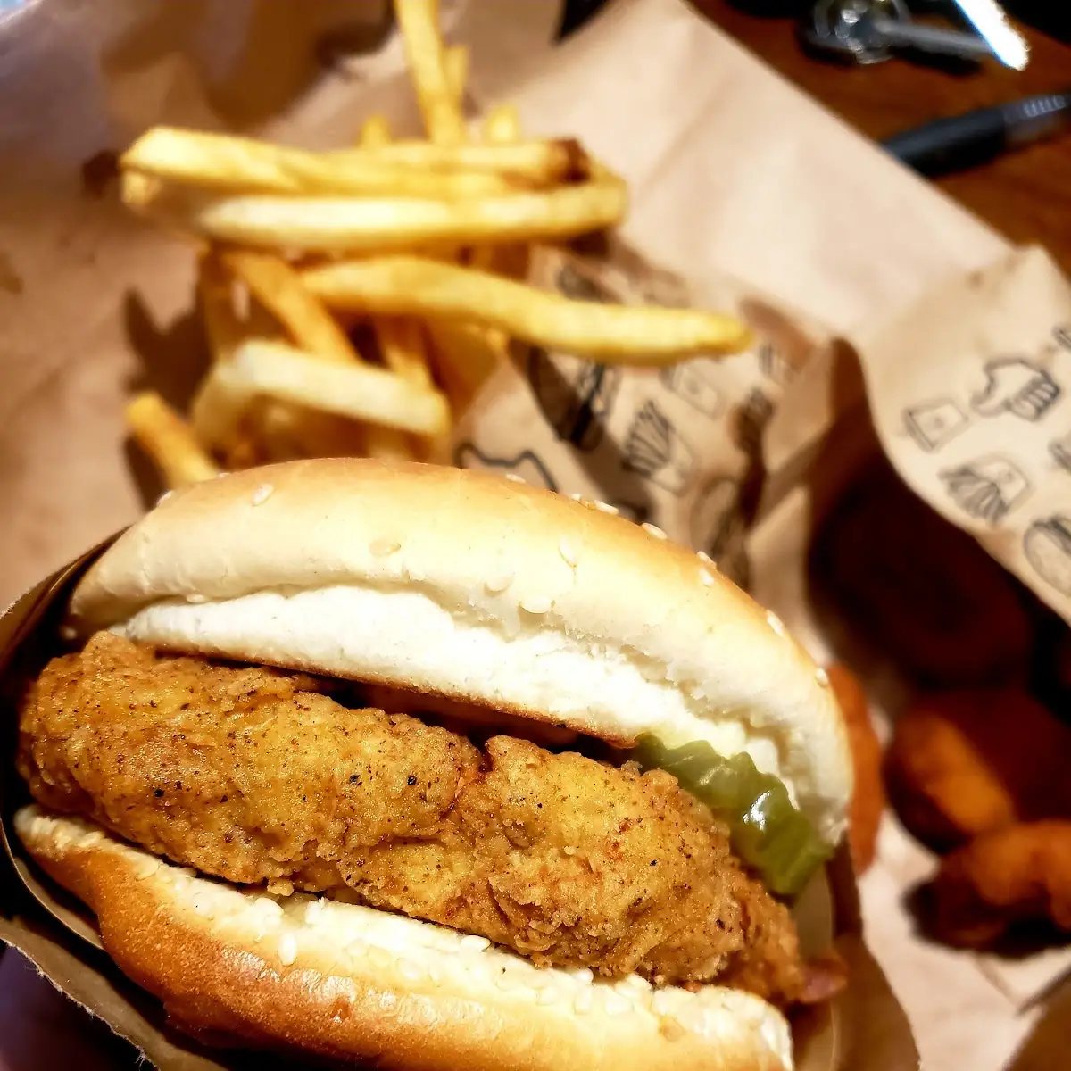 Hot Chicken Sandwich