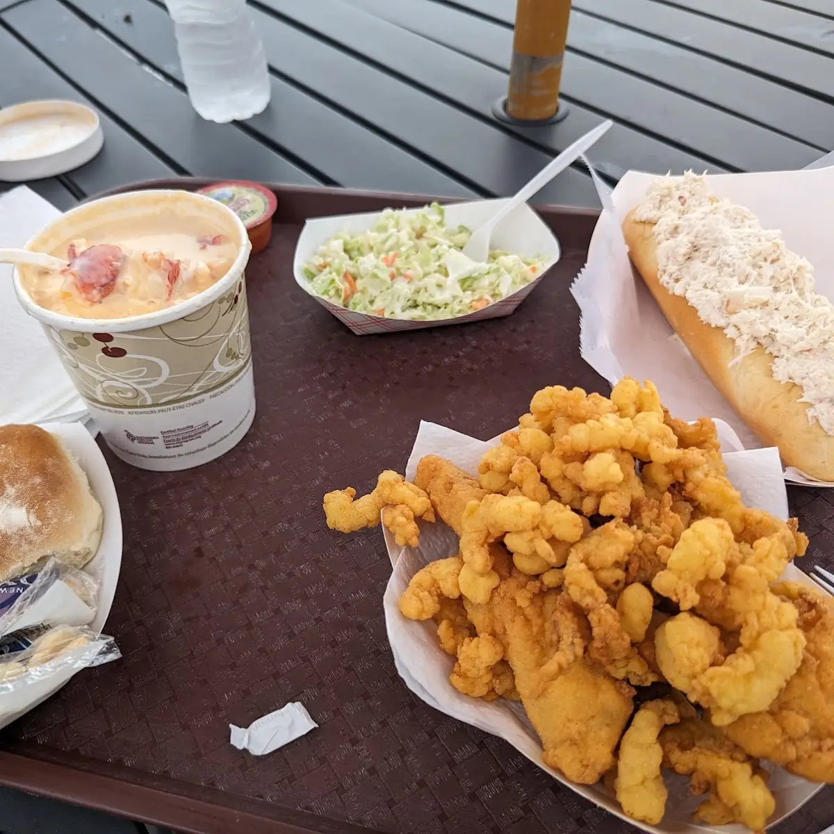 Fried Clam Roll