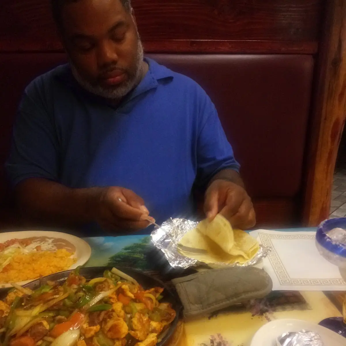 Chicken and Steak Fajitas