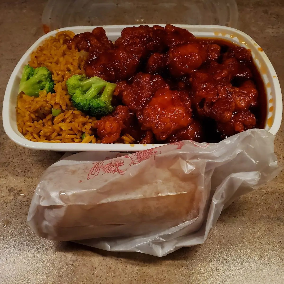 General TSO's Chicken Combination Special
