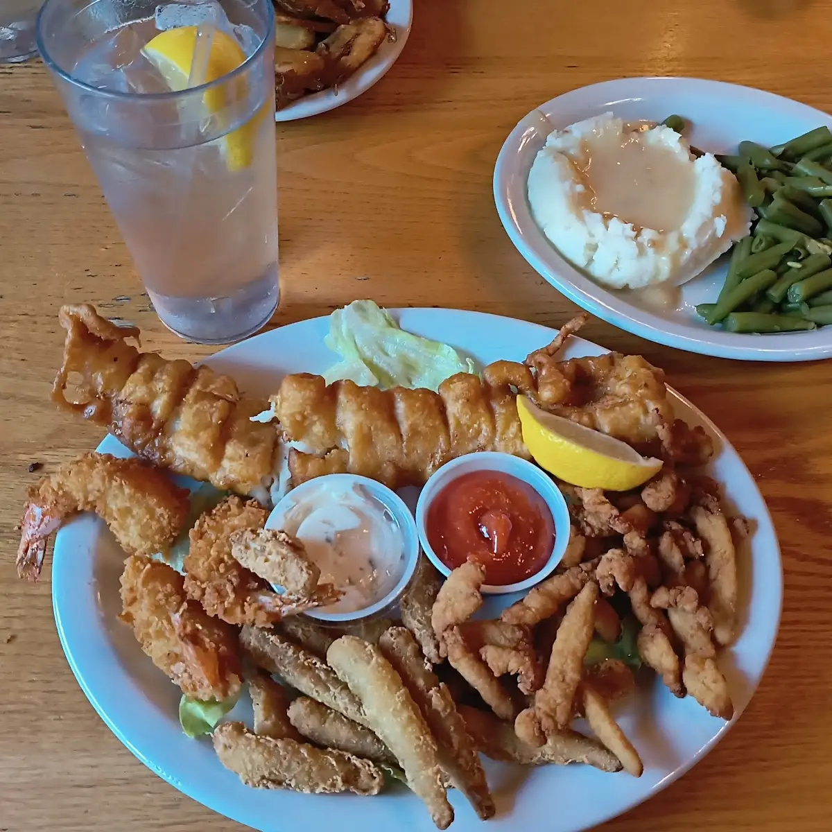 Seafood Combo Plate