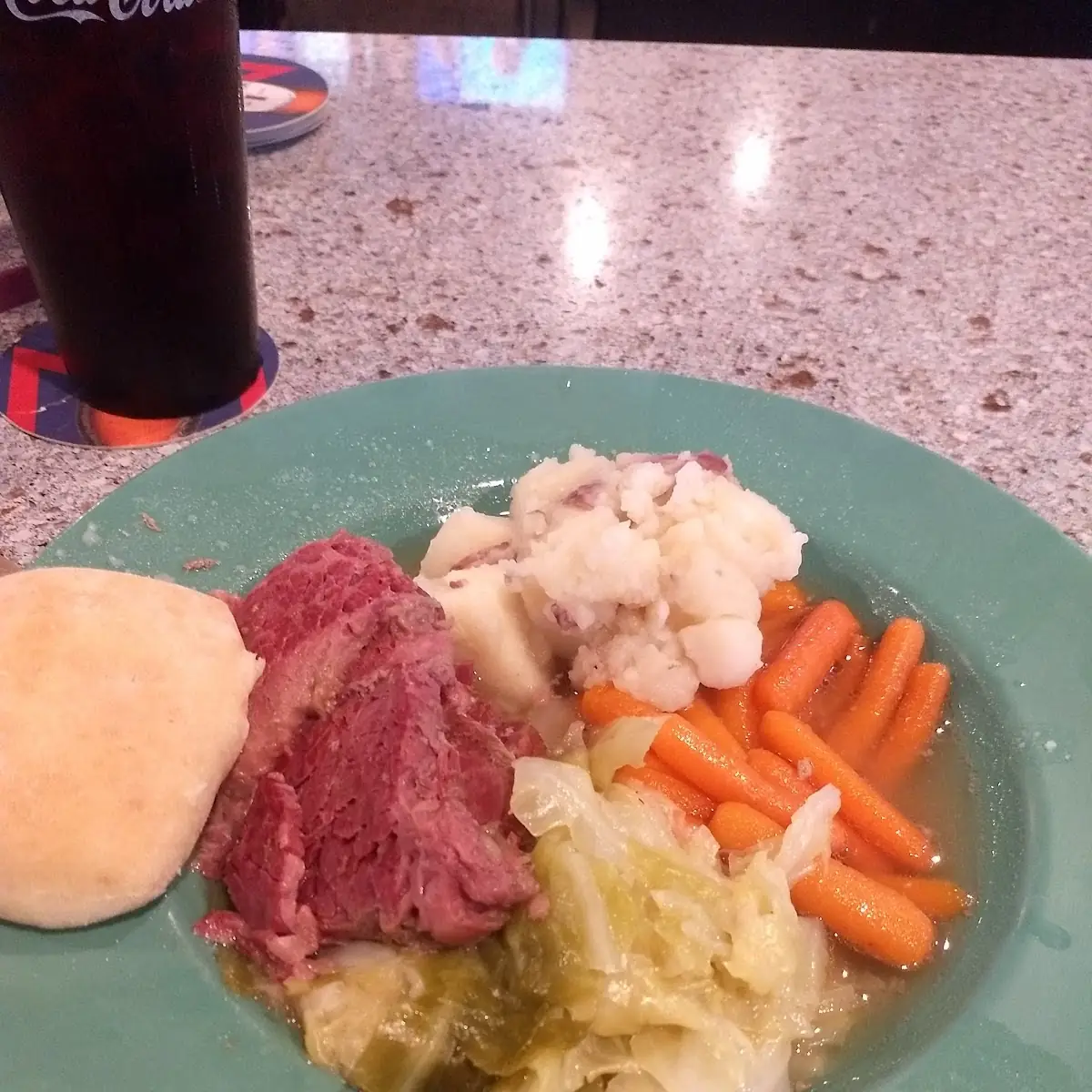Corned Beef and Cabbage Special for St Pat's