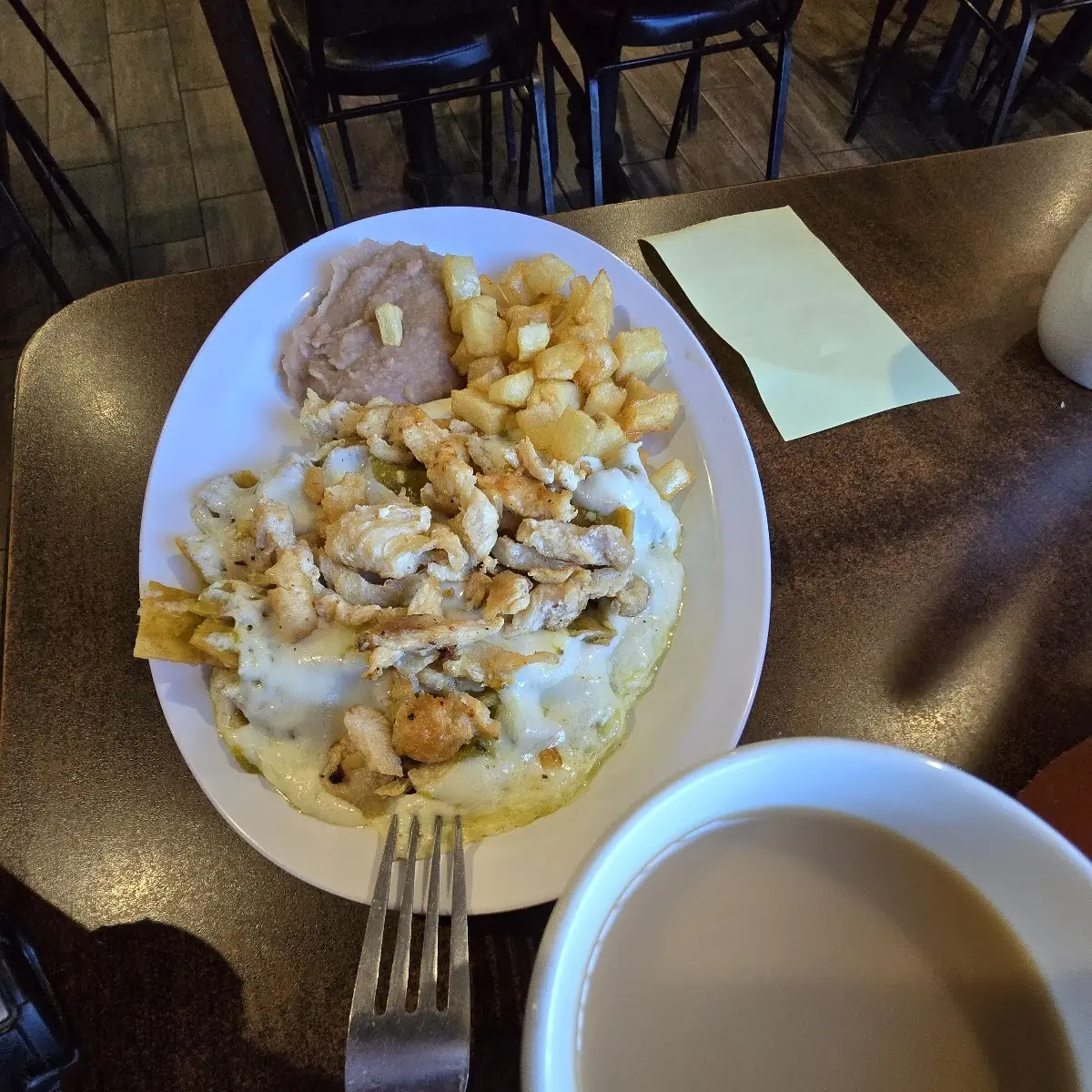 Chilaquiles En Salsa Verde
