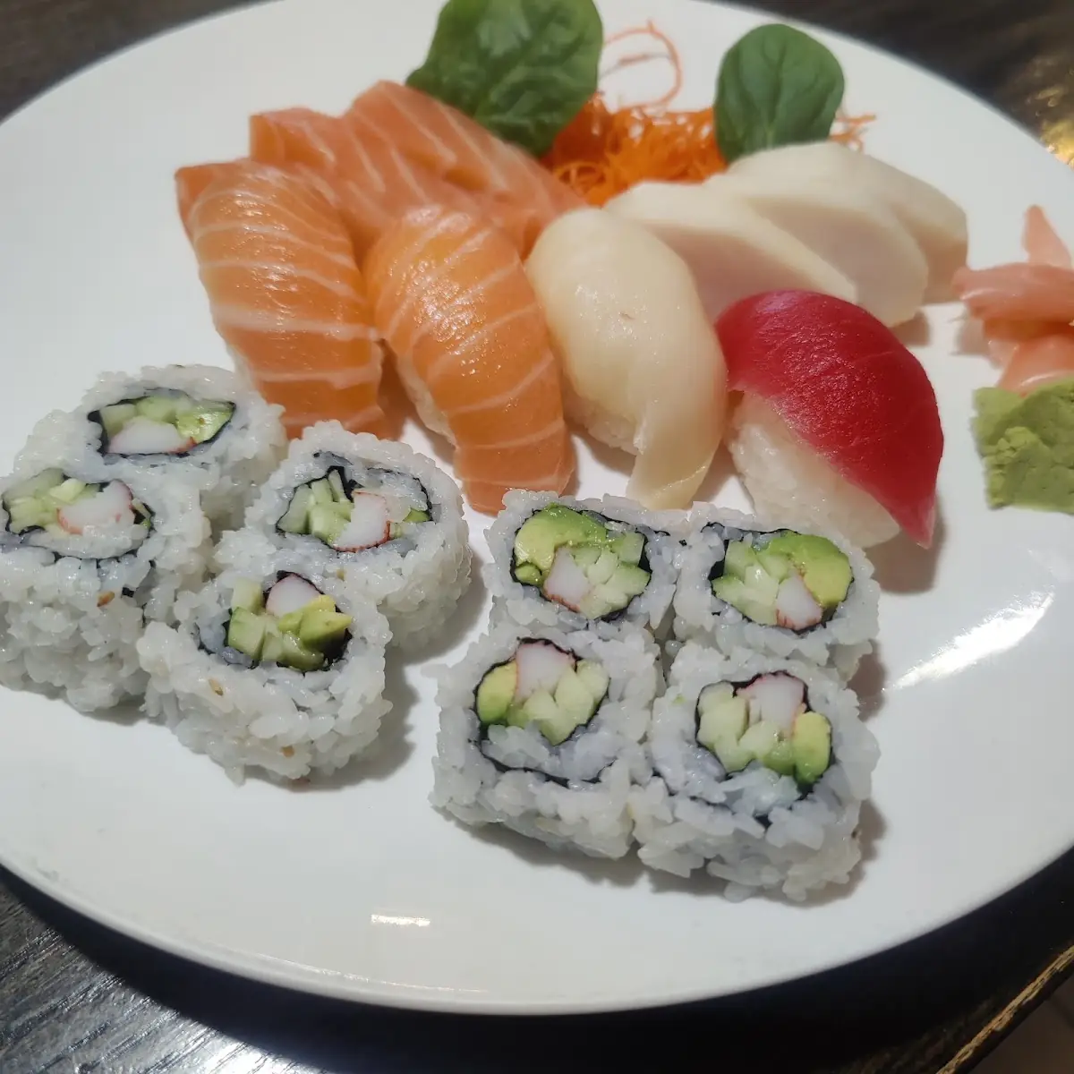 Sashimi and Sushi Lunch