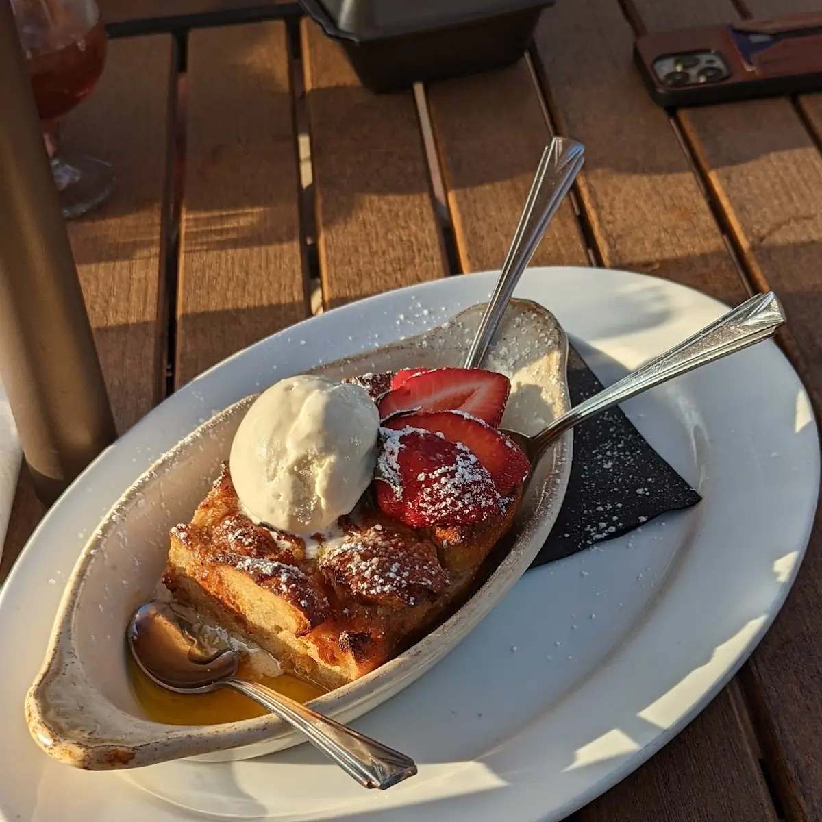Bread Pudding-Whiskey Butter