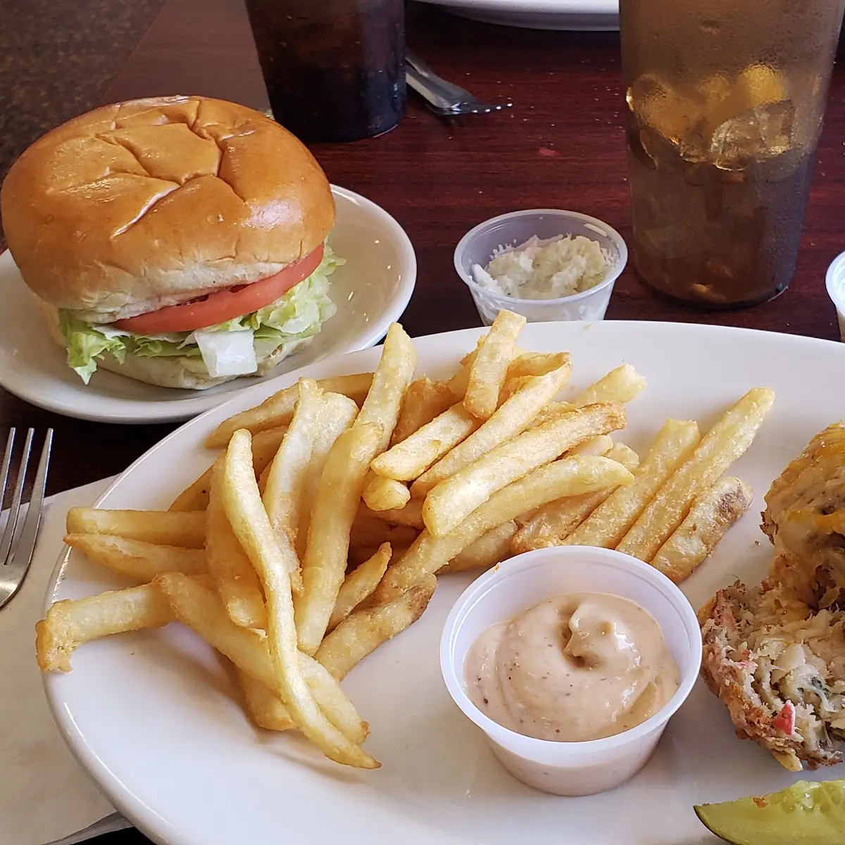 Chesapeake Crab Cake Sandwich