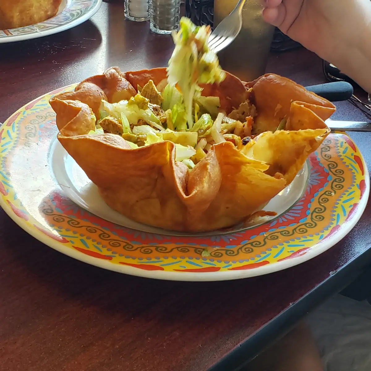 Chicken Taco Salad