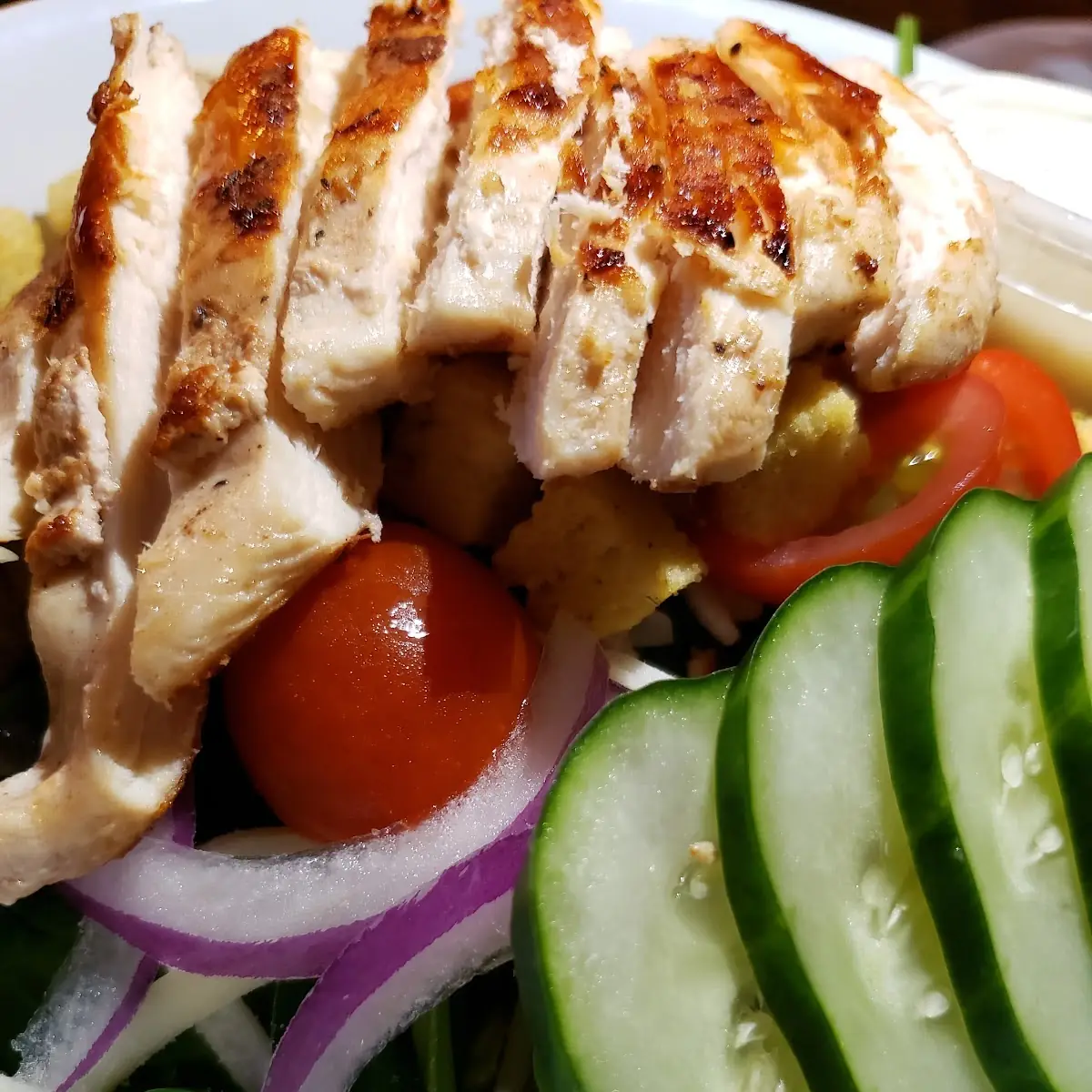 Garden Salad with Chicken