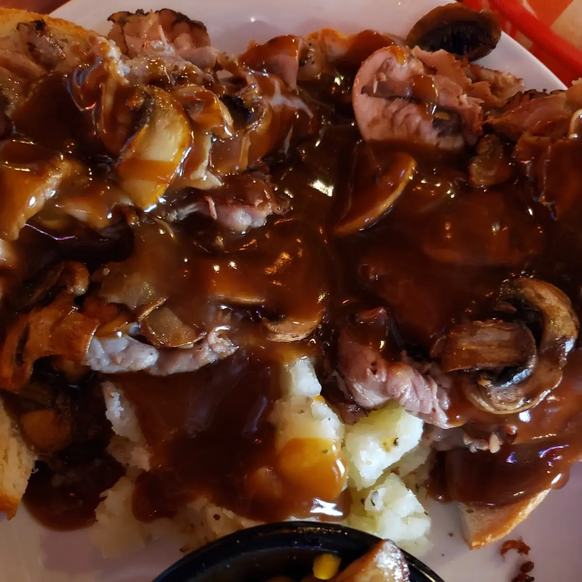 Open Roast Beef Sandwich