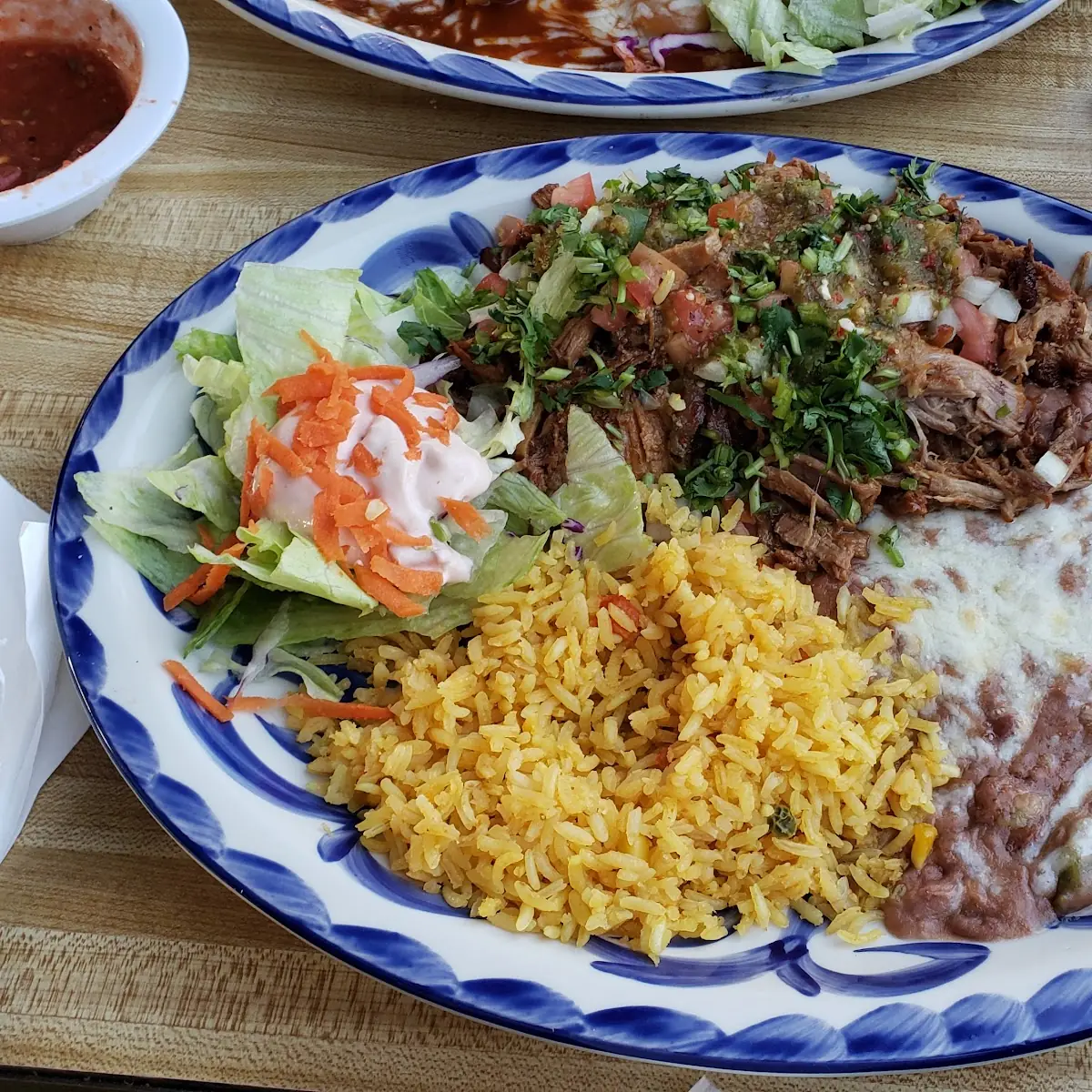 Rice and Refried Beans