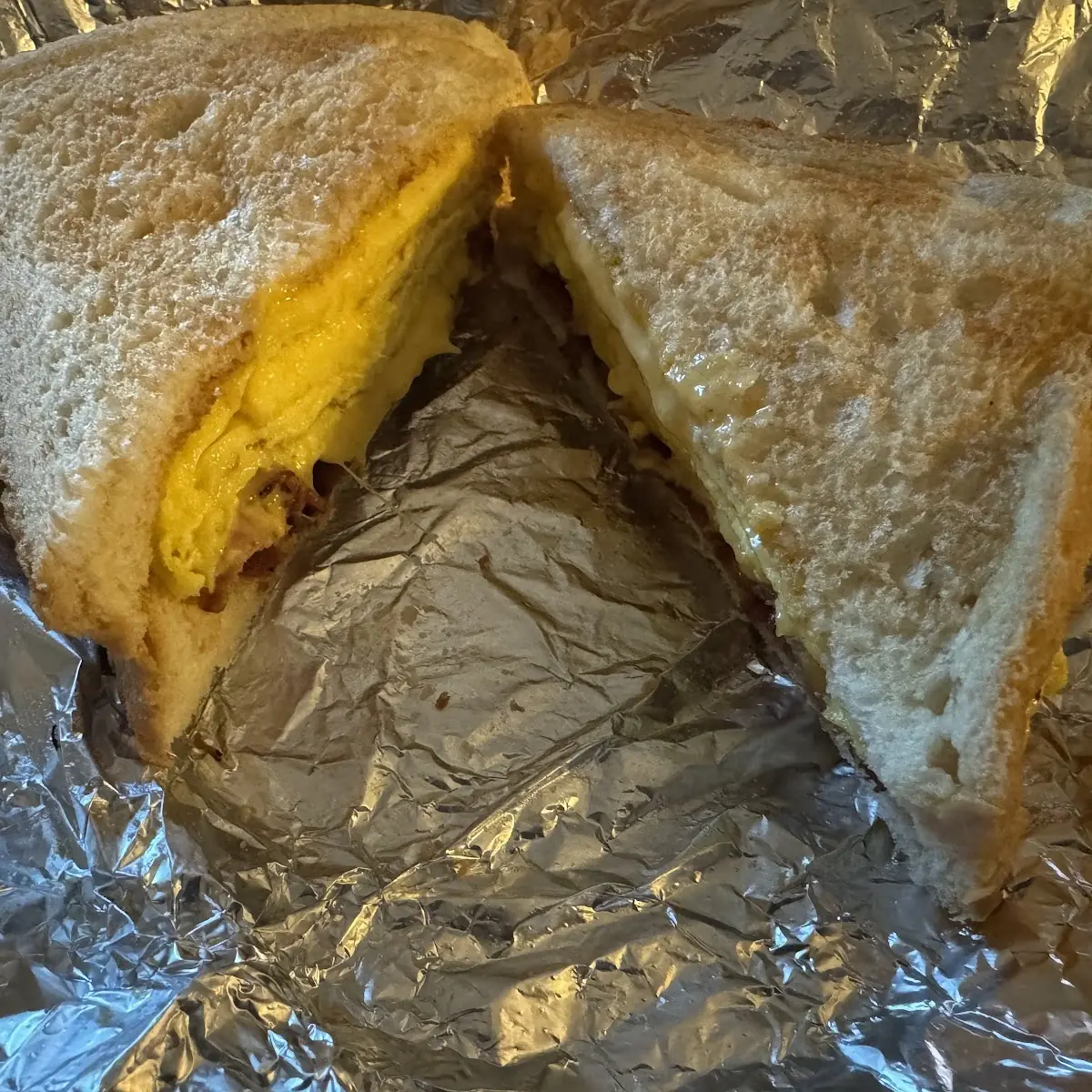 Bacon Egg and Cheese on White Bread