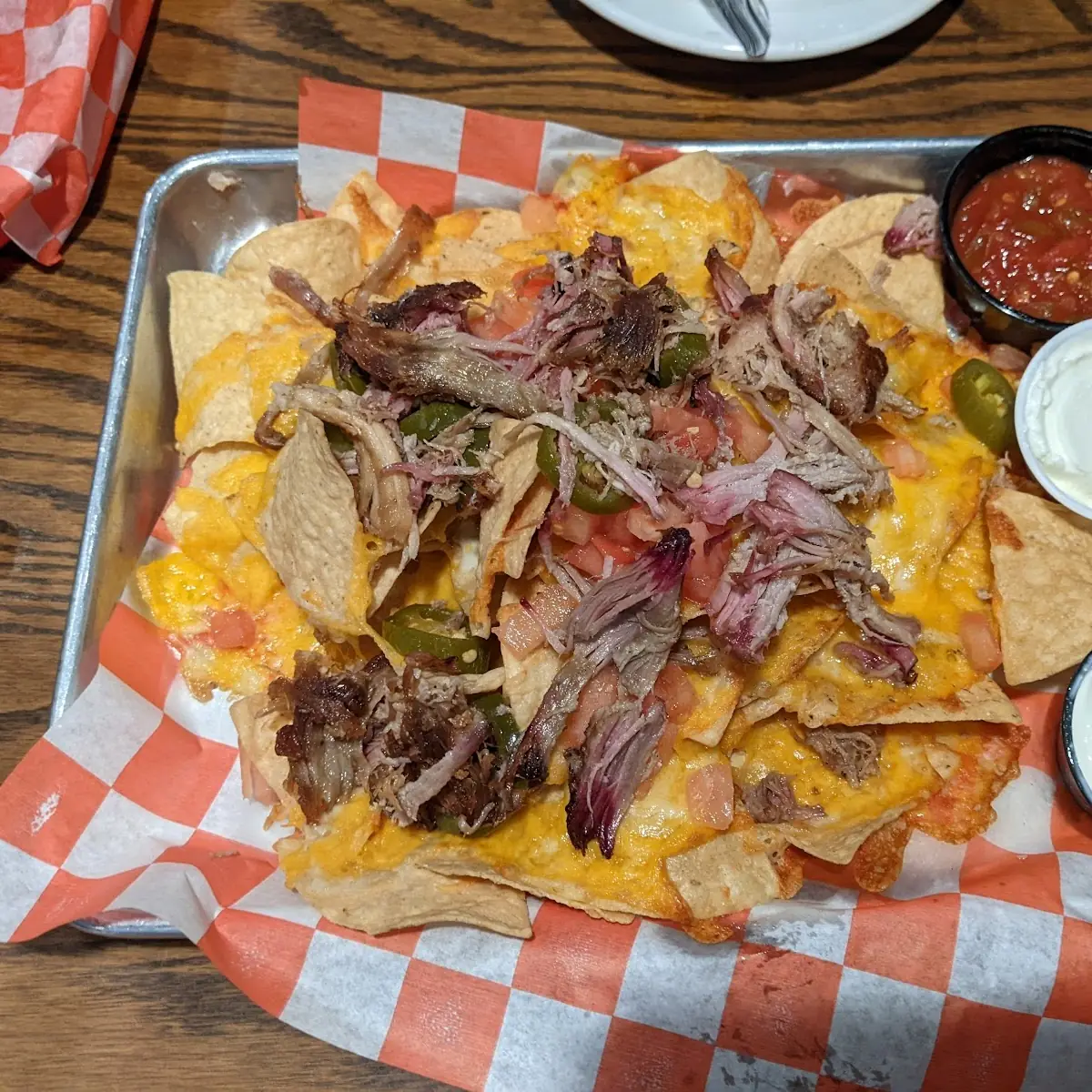 BBQ Pork Nachos