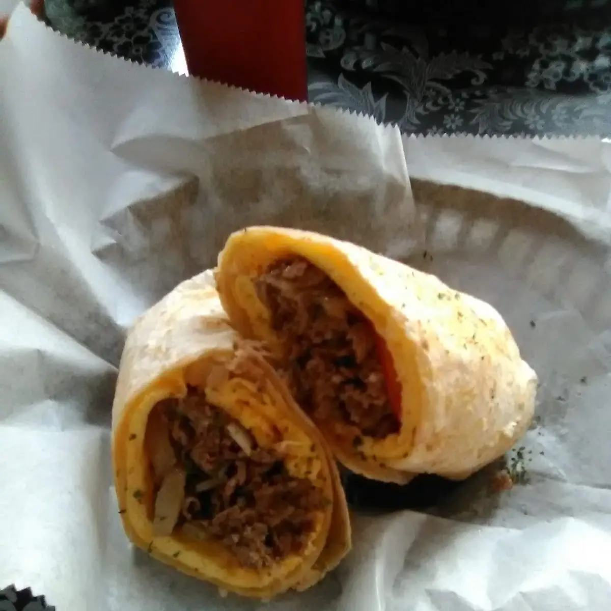 Steak Egg and Cheese Breakfast Wrap